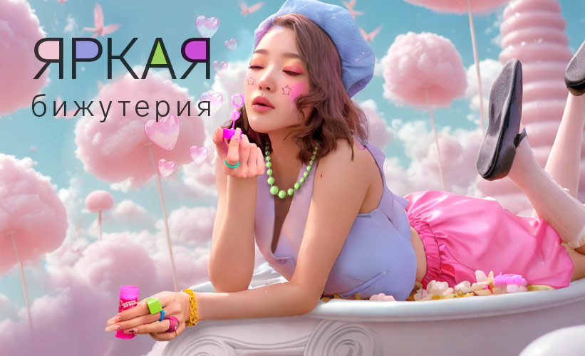 Яркая бижутерия