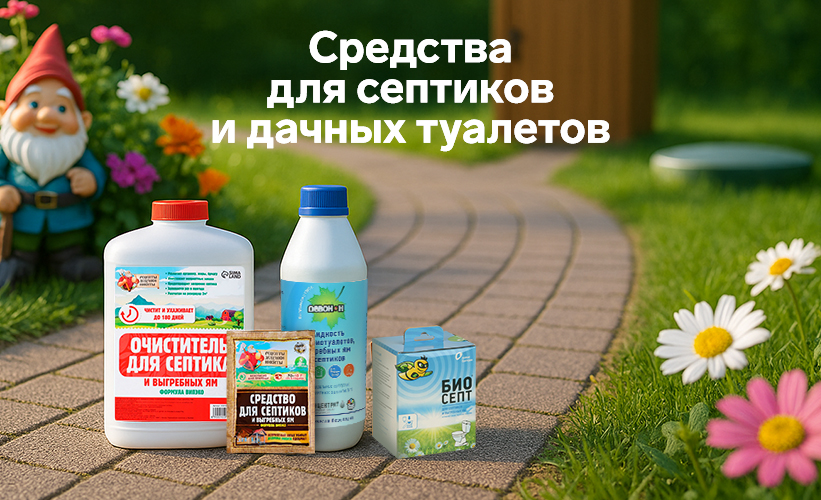 Средства для выгребных ям